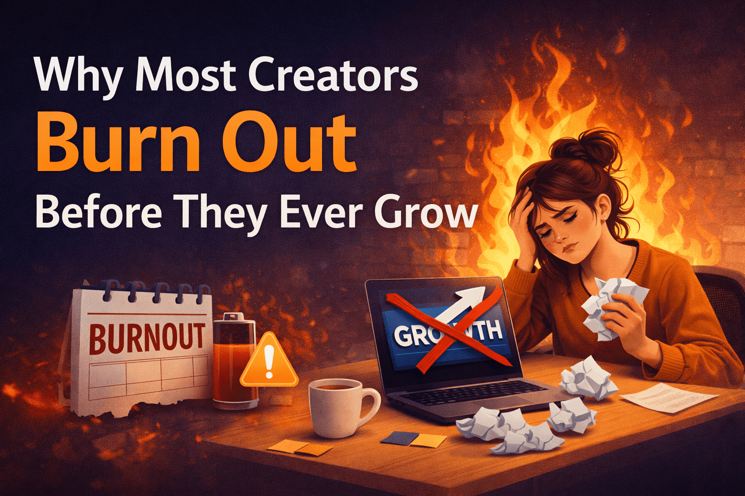 Why Most Creators Burn Out Before They Ever Grow
